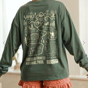 Forbidden Forest Hiking Club Garment Dyed Tee